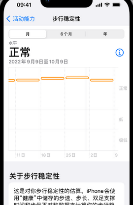 金昌iPhone手机维修如何在iPhone开启'步行稳定性通知'