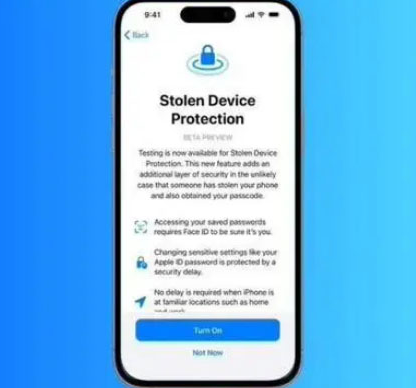 金昌苹果授权维修店分享被盗设备保护功能开启方法