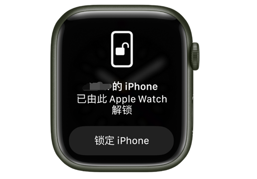 金昌苹果手机维修分享用 AppleWatch 解锁配备面容 ID 的 iPhone方法 